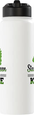Kale Vegetarian Vegan Vegetables Veganism Kale Vegan Vegetarian Healthy Vegetables Lover Stainless Steel Insulated