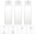3pcs 500ml UPKOCH Ps Carton Milk and Juice Bottles Reusable Adorable Water Containers for Home and Outdoor Use