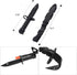 Tactical Rubber Knife M9 M16 - Military Training ABS Plastic Dagger with Scabbard Model Kit for Airsoft