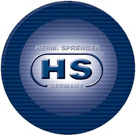 HERM SPRENGER BLACK STAINLESS STEEL SHORT LINK FUR SAVER 3.00 MM 26 INCH