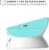 Y YHY Elevated Tilted Cat Food Bowl 6", Raised Ceramic Pet Food Water Dish 10 oz, White