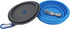 Mr. Peanut's Collapsible Silicone Camping Bowl with Lid & Foldable Fork for Outdoor Use