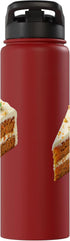 Carrot Cake Dessert Carrot Cake Stainless Steel Insulated Water Bottle