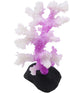 HEEPDD Simulation Aquarium Coral Anemone Silicone Luminous Bionic Plants Fish Tank Landscaping Supplies Aquarium Ornament(Purple) by HEEPDD