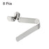 PATIKIL 5.5x3.8mm Kayak Paddle Snaps, 8 Pack Pole Push Button Spring Clips for Camping Awning Tent Pole