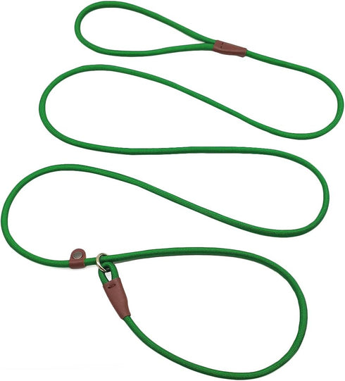 MayPaw Slip Lead Control Leash for Dogs - 7FT No Pull Classic Dog Leash in Dark Green, 13+ Colors