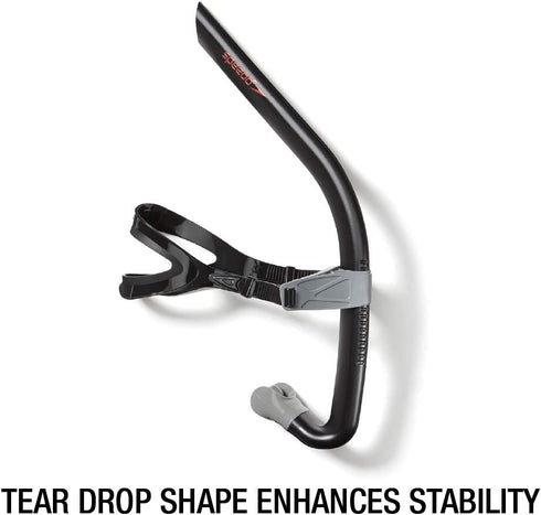 Speedo Unisex-Adult Swim Training Snorkel Bullet Head