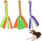 ASOCEA 3 Pack Dog Rope Toys - Interactive Cotton Chew Toys for Small Medium Dogs, Chase and Tug