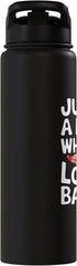 Bacon Meat Breakfast Bacons Bacon Just A Boy Who Loves Bacon Stainless Steel Insulated Water Bottle