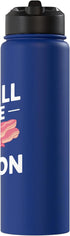 Bacon Meat Breakfast Bacons Bacon We All Love Bacon Meat Stainless Steel Insulated Water Bottle