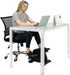 Byya W002K Mini Exercise Bike with Adjustable Resistance,LED Display,Portable Fitness Pedal Stationary Under Desk Foot