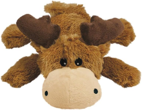Cozie Cozie KONG Marvin The Moose Plush Dog Toy and Medium Baily The Blue Dog Toy Bundle