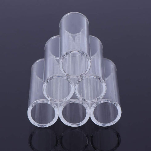 NEXAVKPR 3 6 Aquarium Decor Clear Acrylic Tube Cave House for Shrimp Cichlid Hiding Rest Spawning Tubes Tubes Heater