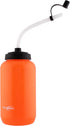Pro Impact Squeezable Water Bottle, Bendable Long Straw, LDPE BPA Free Plastic for Hydration, 35.5 Oz.