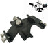 Pocnsen 1 Triple Finder Scope Mount Bracket for Astronomical Telescope Finder Fixed Slots Rack Triple, Finderscope