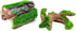 Aquarium Decor: Fish Tank Cave & Branch with Moss, Resin Hideout for Axolotl, Frog, Turtle, Gecko, Snake, 2PC
