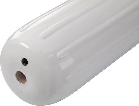 TaylorMade Big B Inflatable Vinyl Boat Fender, 6" x 15" for Boats 20-35', White