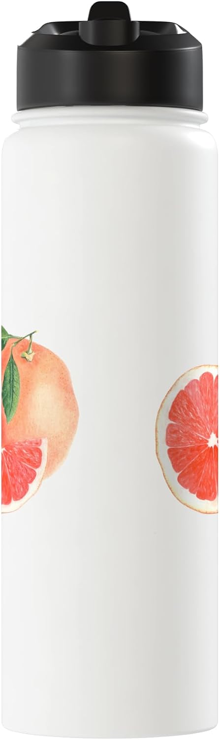 Clever Witty Grapefruit Designs Just Really Like Grapefruit Grape Fruit Pink Citrus Stainless Steel Insulated Water