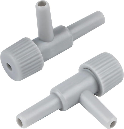 Pawfly Aquarium Air Control Valves, Single Way Plastic Regulators for Air Pump Fish Tank, 20 Pack