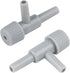 Pawfly Aquarium Air Control Valves, Single Way Plastic Regulators for Air Pump Fish Tank, 20 Pack