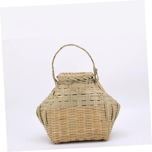 Durable Woven Shrimp Basket for Fishing and Camping