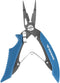 KastKing Intimidator Fishing Pliers, Corrosion Resistant Polymer Coated Tools, Tungsten Carbide Cutters for Saltwater