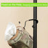 Outdoor Lighting Hooks for Camping Tent Lamp Hanger, Garden Lights, Bird Feeders, 3 Big Lantern Hooks