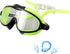 Generic Swim Goggles, Silicone Wide View Kids Goggles with Ear Plugs Nose Clip,Comfortable