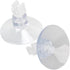 SunGrow 20 Pack Aquarium Suction Cup Clips, 1” Rubber Clamps for Fish, Turtle, Frog Tank, Fits 0.2” Tubing
