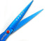 7.0in Titanium Professional Pet Grooming Scissors Set, 3pcs Straight & Thinning & Curved for Dog Grooming