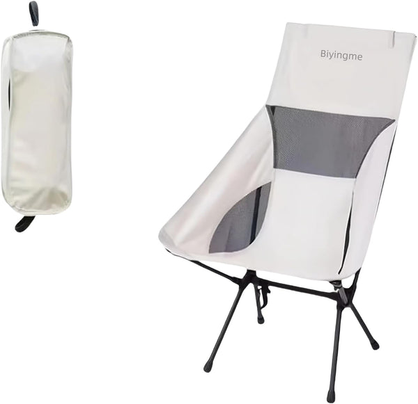 Generic Folding Lawn 3.4lbs Portable Chair, Heavy Duty Camping Chair for Adults, Compact