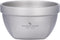Boundless Voyage Titanium Double Walled Bowl - Ultralight Portable Tableware for Oatmeal,
