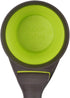 Collapsible Pet Scoop Silicone Measuring Cups Set, 3 in 1 Multi-Function Scoop Bowls Bag Clip for Dog Cat Food