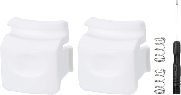 uxcell Replacement Button for 24oz 32oz Bottle, Non-BPA Water Bottle Lid Push Switch Parts, White, 2 Pcs