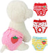 MERRYHAPY Comfortable Pet Safety Pants for Dogs and Cats Washable Dog Diapers with High Absorbency Sanitary