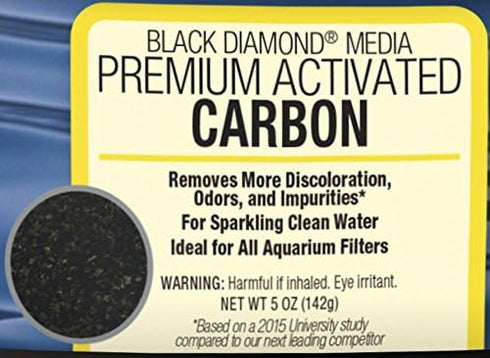 Marineland Black Diamond Premium Activated Carbon, 22 Ounces - Filter Media for Aquariums