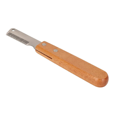 Shedding Blade for Dogs, Professional Grooming Hand Stripping Knife, Multifunction Tool for Coarse Fur