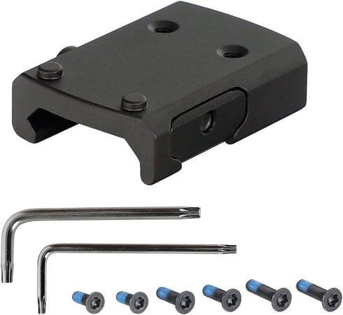 ohhunt Red Dot Mount Plate Adapter for Holosun 407K/507K for Glock 43X 48 MOS, Hellcat OSP, Picatinny
