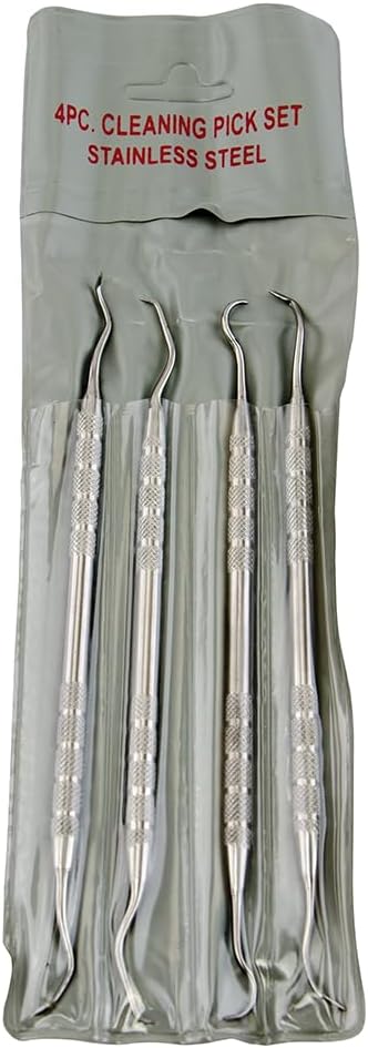Tipton Stainless Steel Picks for Firearm Cleaning and Maintenance, Set of 4