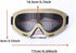 Wokyo Protective Outdoor Glasses, Military Tactical Goggles for Paintball, Movie Props, and Outdoor Activities