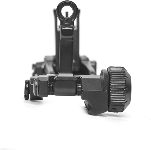 ORPUNA KAC300 SetTool-Free 20mm Backup Rapid Transition Fold SightsFlip Up Front and Rear Iron Sights Adjustable Rotate