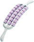 Hammer Vaveren Handheld Massage Roller Stick Exercise Three Row Roller Leg Massage Yoga Muscle Relaxation Roller