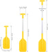 LIOOBO 2Pcs Telescopic Kayak Paddle, Rafting Boat Paddle, Canoe Oars in Plastic Aluminum Alloy
