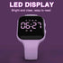 Non-Bluetooth Digital Fitness Tracker Watch, Pedometer with Step Counting, Distance, Calories, Stopwatch, Alarm Clock,