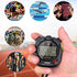 Professional Digital Timer Stopwatch, Sports Stopwatch with Countdown Timer, 100 Lap Memory, Water Resistant