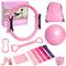 Fetriwer Home Pilates Essentials Kit for Women, with 5 Resistance Bands - Magic