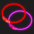 2-Pack LED Dog Collar, Light Up Rechargeable Dog Lights for Night Walking, Universal Safety Necklace for Dogs, Red &