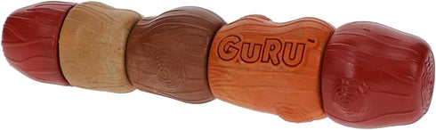 GURU Pet: Multi-Flavor Stick - Medium - Spinning Dog Chew Toy, Infused Flavors, Bacon-Chicken-Peanut Butter-Vanilla