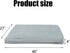 Waterproof Dog Bed Cover,Dog Crate Pad Cover with Zipper,Oxford Dog Bed Sheets,Pet Bed Cover Hair Easy to Remove,Dog Bed Covers Replacement Washable (Gray #1, 40 * 27 * 4inch)