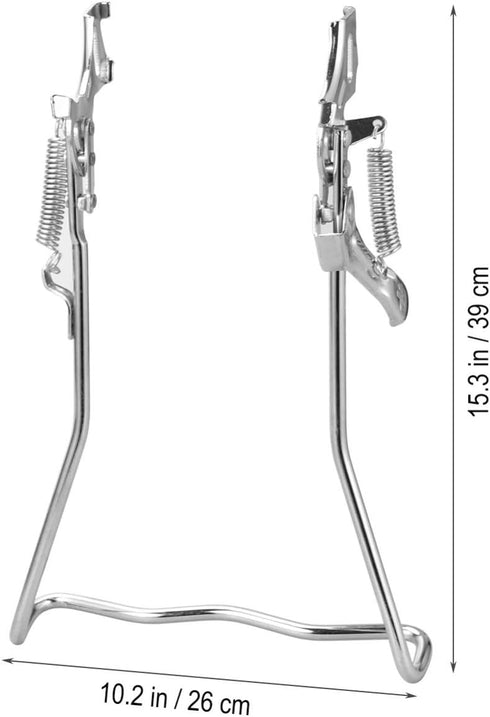 Garneck Bike Kickstand - Double Leg Stand Metal Display Stand for Road Mountain Bike